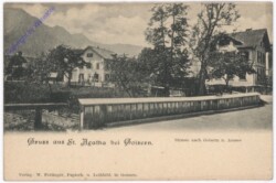 St. Agatha, Strasse nach Goisern u. Aussee