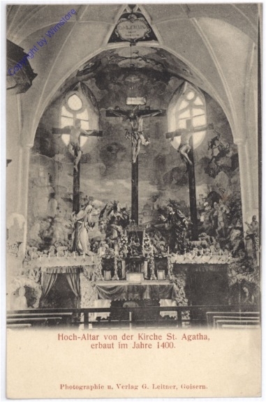 St. Agatha, Hoch-Altar von der Kirche St. Agatha
