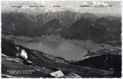 St. Wolfgang, Panorama vom Schafberg