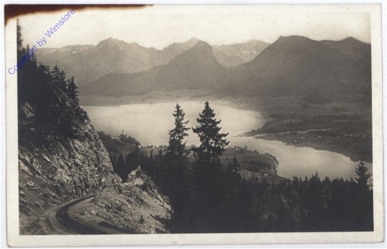 St. Wolfgang, Wolfgangsee von der Schafbergbahn