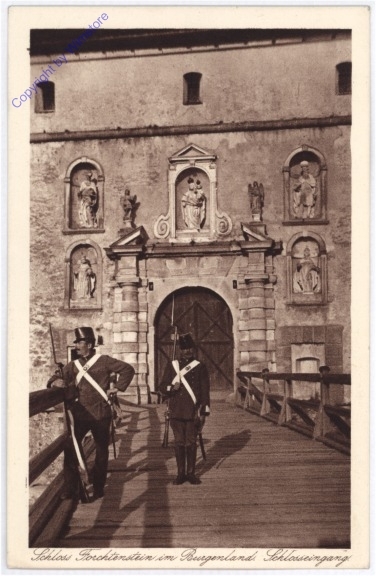 ak177434 Forchtenau, Schloß Forchtenstein, Schlosseingang