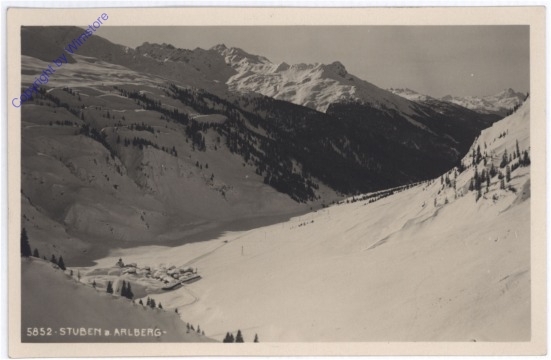 Stuben am Arlberg, Ansicht