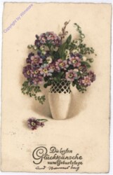Blumenvase, Geburtstag