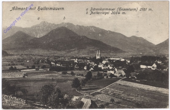 Admont, mit Hallermauern