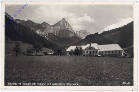 Admont, Kaiserau mit Kalbling und Reichenstein