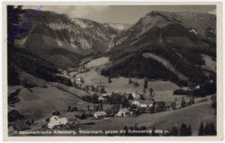 Altenberg, gegen die Schneealpe