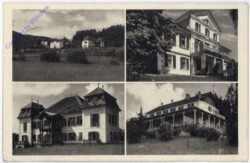 Bad Gleichenberg, Multiansicht Kurheim der Landesversicherungsanstalt Graz