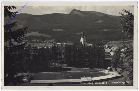 Bad Mitterndorf, Strandbad mit Hochmühlegg