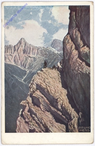 Gesäuse, Planspitze, Nordwand gegen den kleinen Buchstein