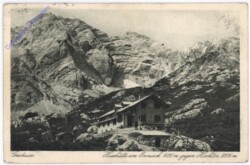 Gesäuse, Hesshütte am Ennseck gegen Hochtor