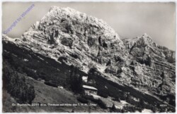 Gesäuse, Großer Buchstein mit Hütte des TVN