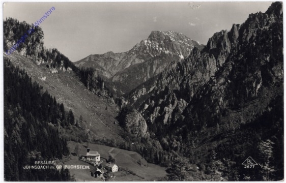 Gesäuse, Johnsbach mit Gr. Buchstein