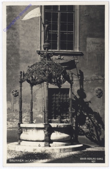 Graz, Brunnen im Landhaus
