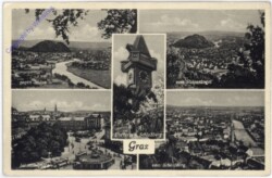 ak177693 Graz, Multiansicht