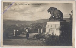 Graz, Hackherdenkmal am Schlossberg