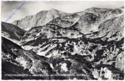 Hochschwab, Voisthalerhütte und obere Dullwitz mit Hochschwab