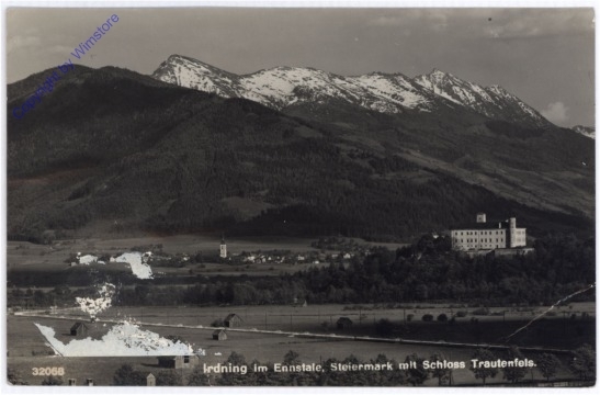 Irdning, mit Schloss Trautenfels