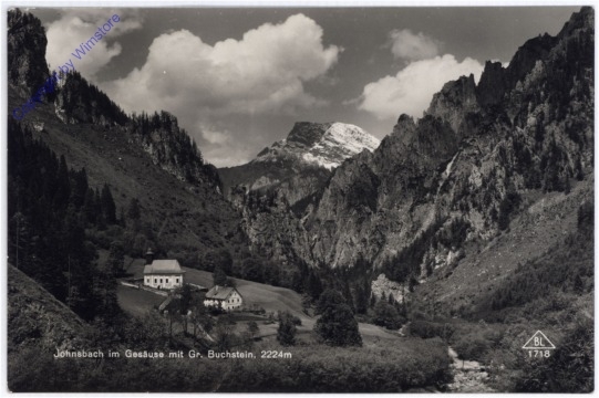 Johnsbach, mit Gr. Buchstein