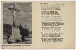 Mariazell, Kreuz auf der Bürgeralpe