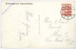 Mariazell, Erholungsheim Sigmundsberg