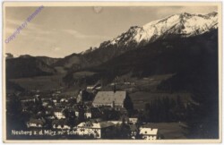 ak177910 Neuberg, mit Schneealpe