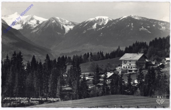 ak177951 Ramsau, Kielhuberhof gegen Tauern