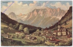 ak177954 Ramsau, Ortsansicht