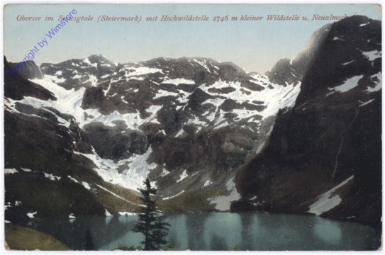 ak177970 Schladming, Obersee im Seewigtal