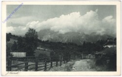 ak177971 Schladming, Verschleierte Schönheit