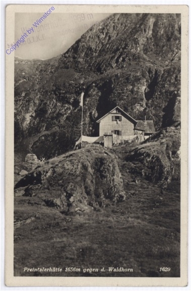 Schladming, Preintaler-Hütte ggen d. Waldhorn