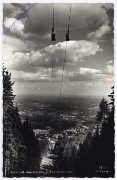 St. Radegund, Schöckel-Gondelbahn