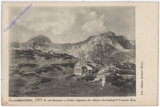 Tragöss, Sonnschienhütte