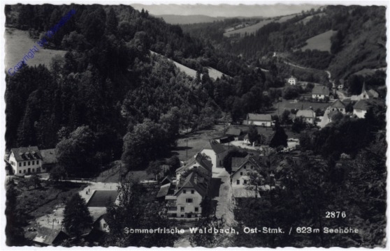 ak178067 Waldbach, Ortsansicht