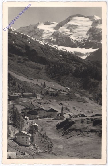 Gurgl, Obergurgl mit Schalfkogel