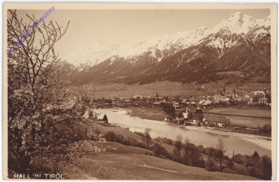 Hall, Ortsansicht