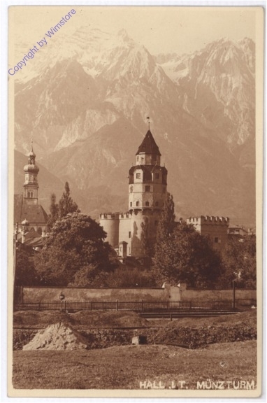 Hall, Münzturm