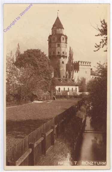 Hall, Münzturm