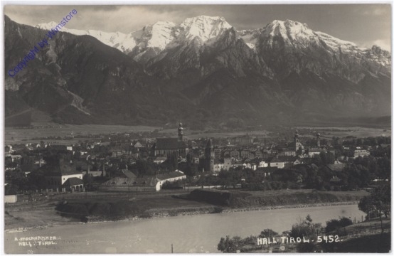 Hall, Ortsansicht
