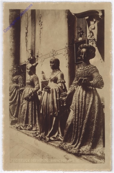 Innsbruck, Hofkirche, Statuen-Gruppe VI