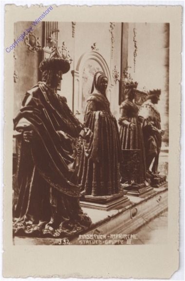 Innsbruck, Hofkirche, Statuen-Gruppe III