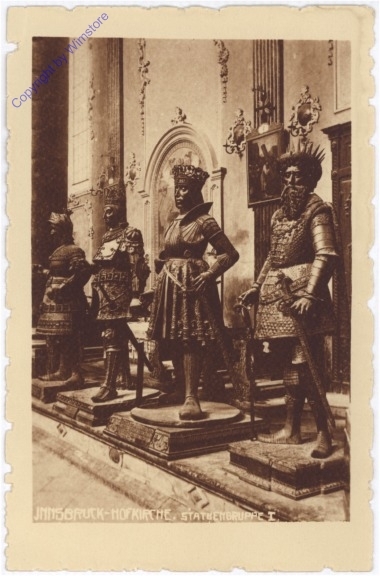 Innsbruck, Hofkirche, Statuengruppe I