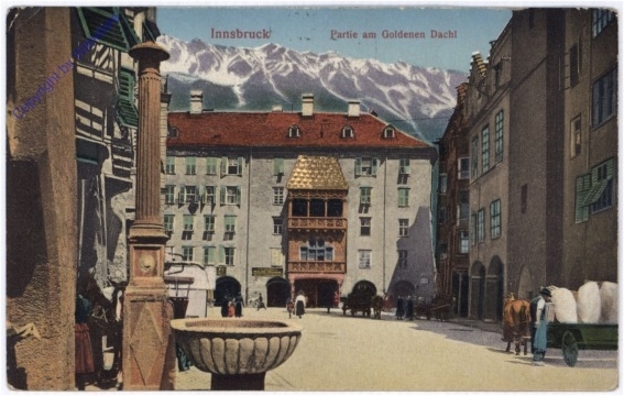 Innsbruck, Partie am Goldenen Dachl