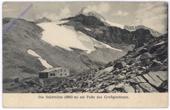 Kals am Großglockner, Stüdlhütte am Fuße des Großglockners