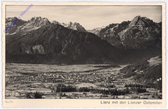 Lienz, mit den Lienzer Dolomiten