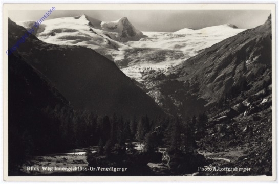 Matrei, Blick Weg Innergschlöss-Gr. Venedigergr.