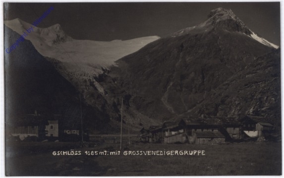Matrei, Gschlöss mit Grossvenedigergruppe