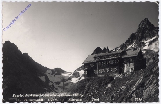 Partenen, Saarbrückerhütte
