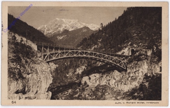 Pertisau, Karwendelbahn, Schlossbachbrücke