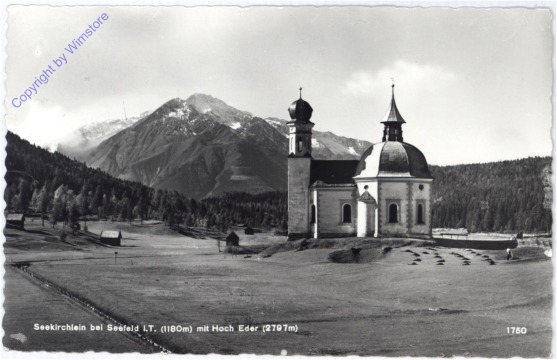 Seefeld, Seekirchlein mit Hoch Eder