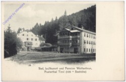 Sillian, Bad, Luftkurort und Pension Weitlanbrun